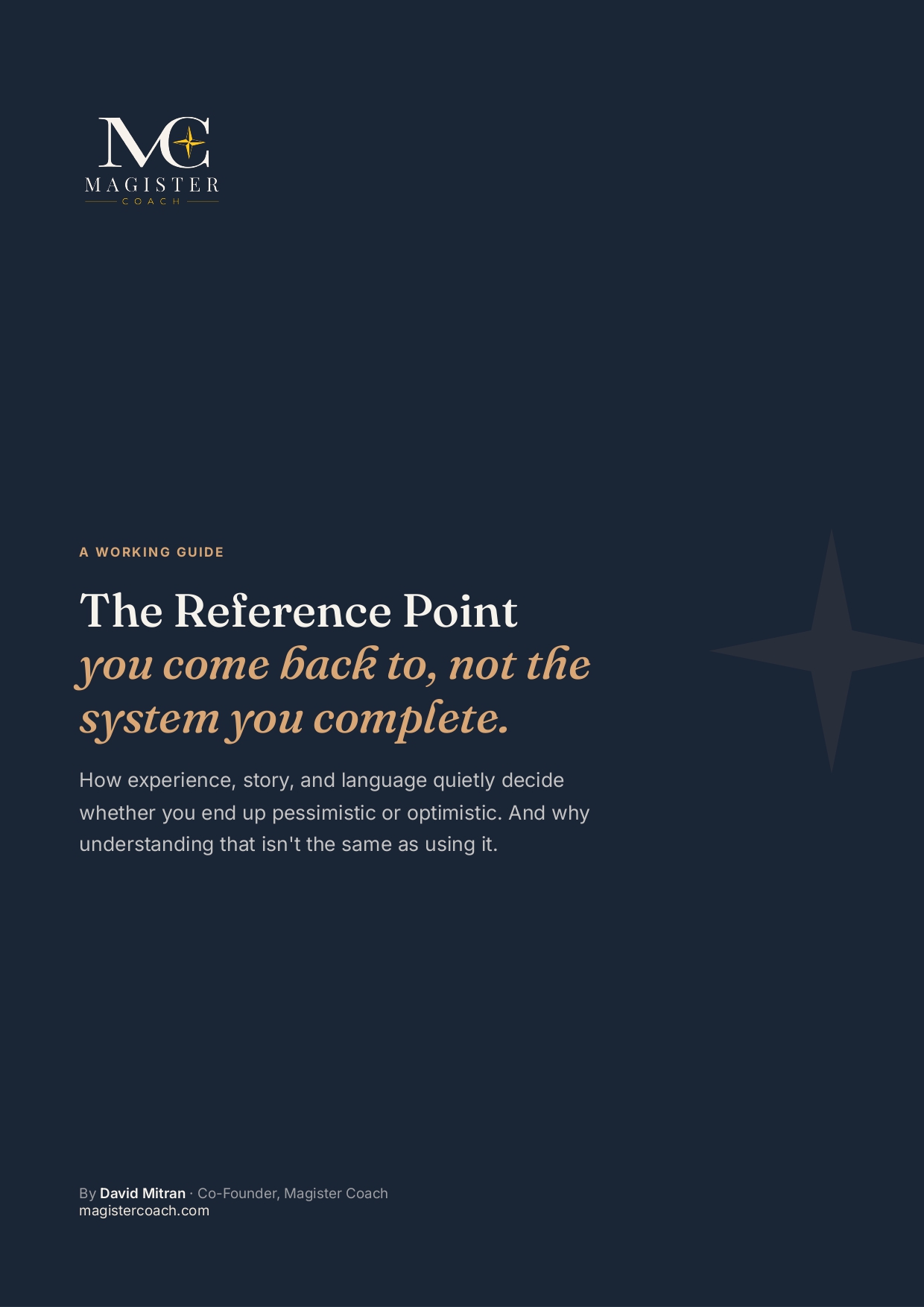 The Reference Point cover